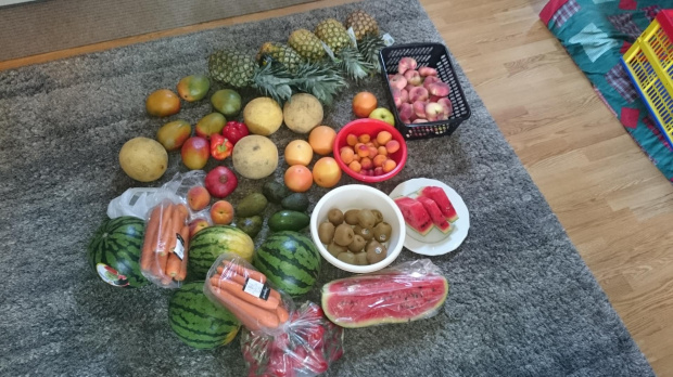 nasze zakupy na weekend :)