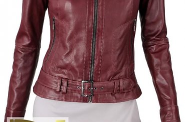 Kurtka skórzana firmy DORJAN #KurtkaSkórzana #KurtkiSkórzane #OdzieżSkórzana