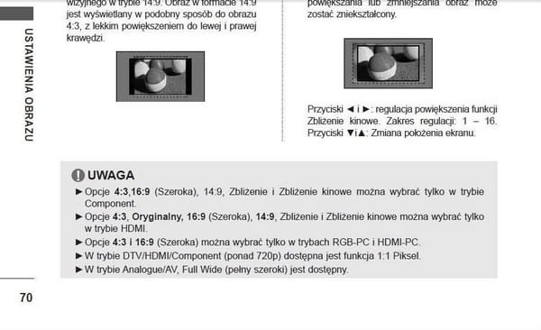 Z instrukcji monitora LG #tekst