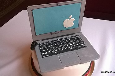 Mac Book Air #MacBookAir #laptop #komputer #mac #TortyOkolicznościowe #tort #torty #apple