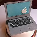 Mac Book Air #MacBookAir #laptop #komputer #mac #TortyOkolicznościowe #tort #torty #apple
