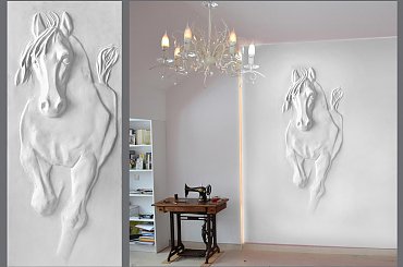 A-3 #KONIE #KOŃ #ODLEWYGIPSOWE #PŁASKORZEŹBA #PŁASKORZEŹBY