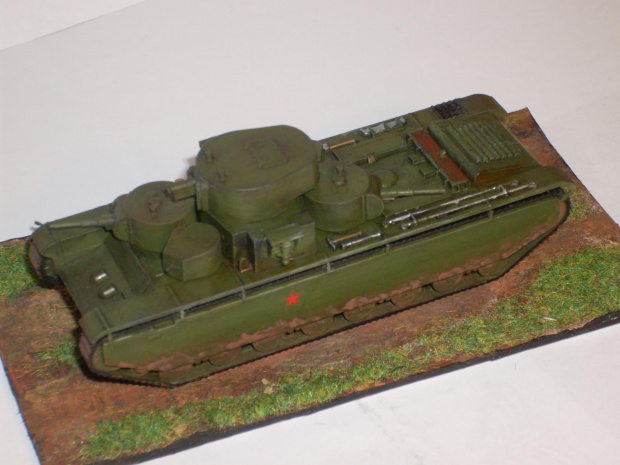 T-35 1/100 Zvezda #czołg #modelarstwo #zvezda #modele