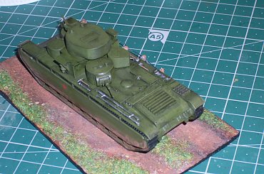 T-35 1/100 Zvezda #czołg #modelarstwo #zvezda #modele