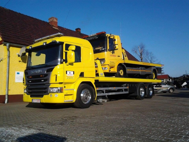 scania atego pomoc drogowa lechmot