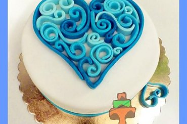 Tort na walentynki #serce #TortWalentynkowy #TortyKraków