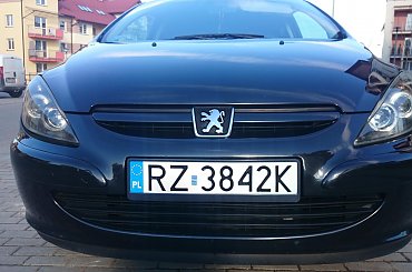 #Auto #Czarny #Diesel #HDi #Motoryzacja #Peugeot