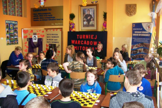 Międzyparafialny Turniej Warcabowy *Mitorka 2014* Oratorium Toruń - 12.04.2014 r.