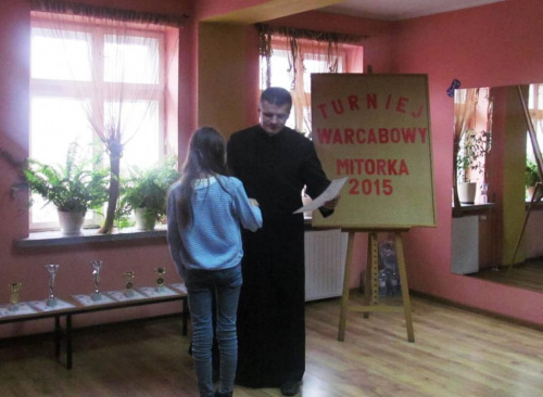 Międzyparafialny Turniej Warcabowy *Mitorka 2015* Oratorium Toruń - 07.03.2015 r.