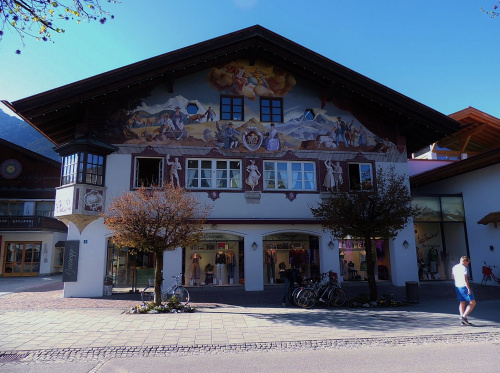 piękne domy w Bawarii