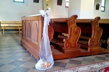 Kościół Dąbrowa Zielona #KościółDąbrowaZielona #Wesele #Ślub #dekoracje